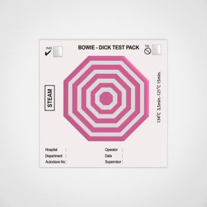 Bowie Dick Self Adhesive Test Pack